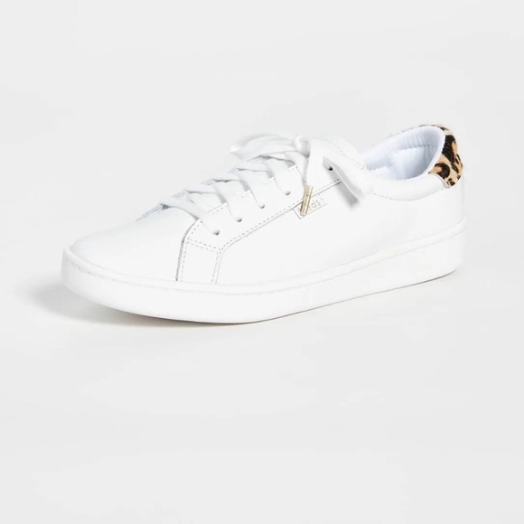 Keds X Kate Spade Ace Leather & Leopard
Sneakers Sz 9.5 Preppy Chic Country Club - Picture 3 of 12